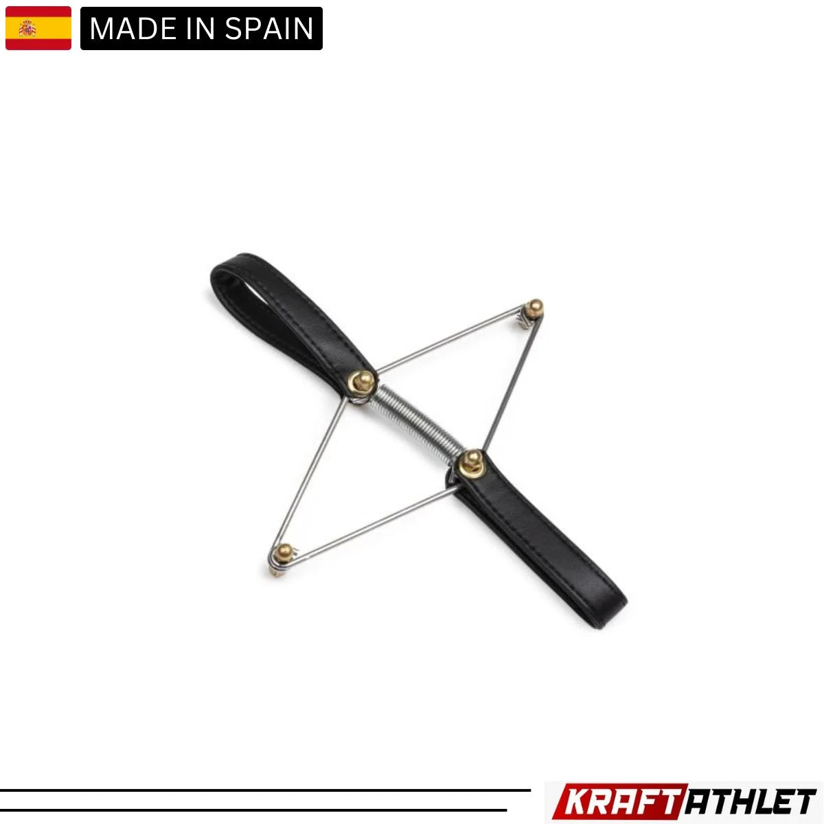 "Elina Pilates Toe Exerciser – dual-strap device designed to strengthen and align toes, enhancing balance and flexibility during Pilates exercises."
