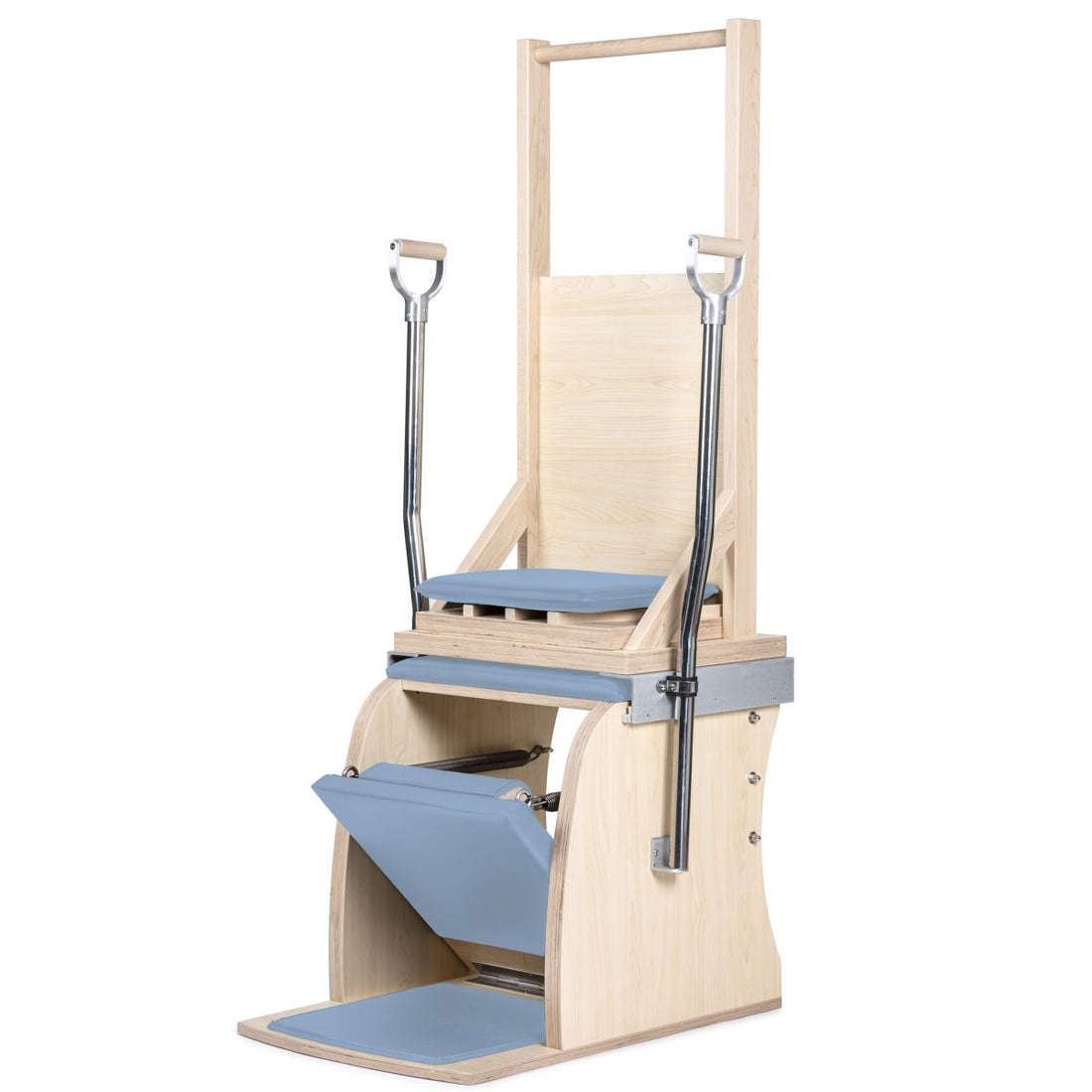 ElinaPilates Pilates Combo Chair Clásica mit Rückenlehne ELN 400205 – Vielseitiges Trainingsgerät für Studios und Zuhause
