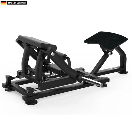 Titanium Strength Black Series Hip Thrust Machine – Premium glute and strength training equipment.

