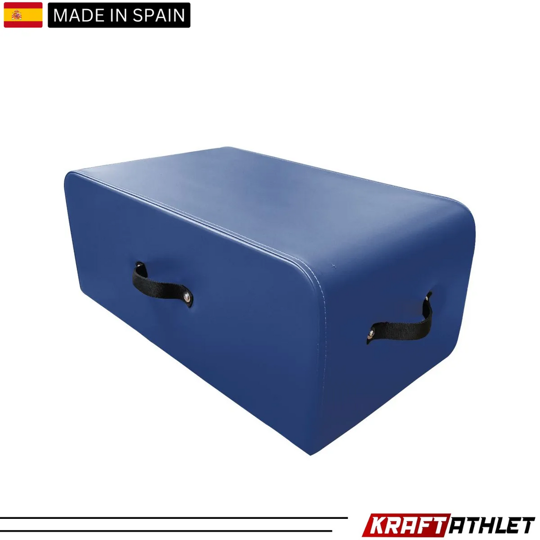 "Elina Pilates Medium Box with Grey Upholstery for balance and core training."

