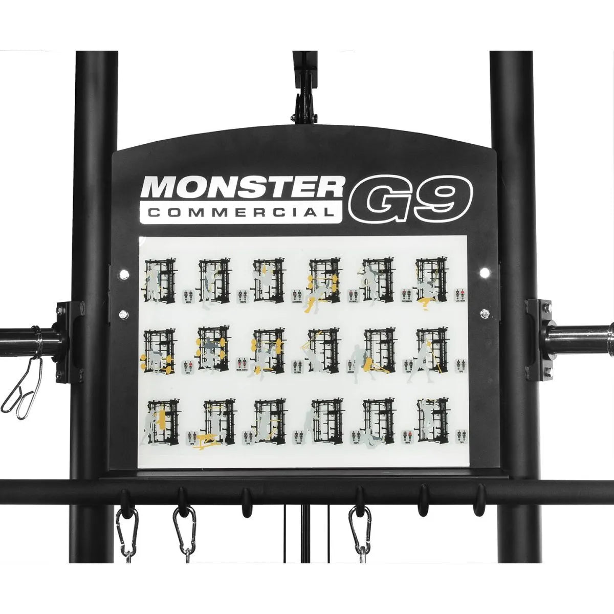 Force USA G9 All-In-One Trainer featuring power rack, Smith machine, and cable system.