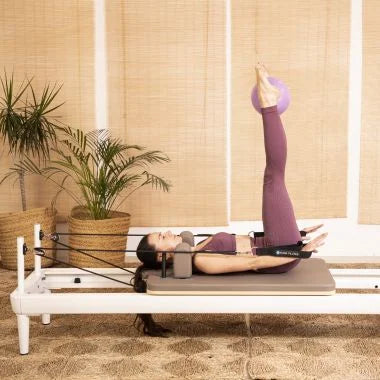 "Elina Pilates Yoga Soft Ball – 14 cm durable vinyl ball designed to enhance balance, flexibility, and core strength during Pilates and yoga exercises."

